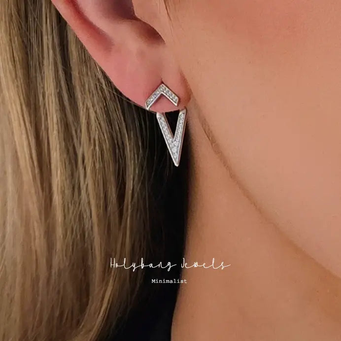 Chevron Ear Jackets in Silver and Gold - Preorder Now