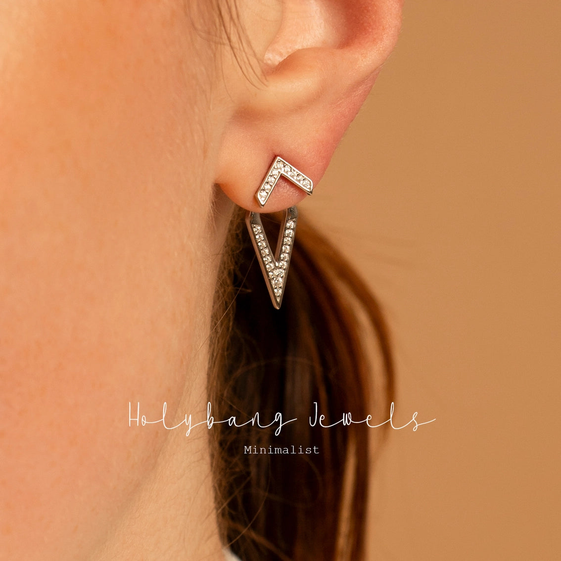 Chevron Ear Jackets in Silver and Gold - Preorder Now