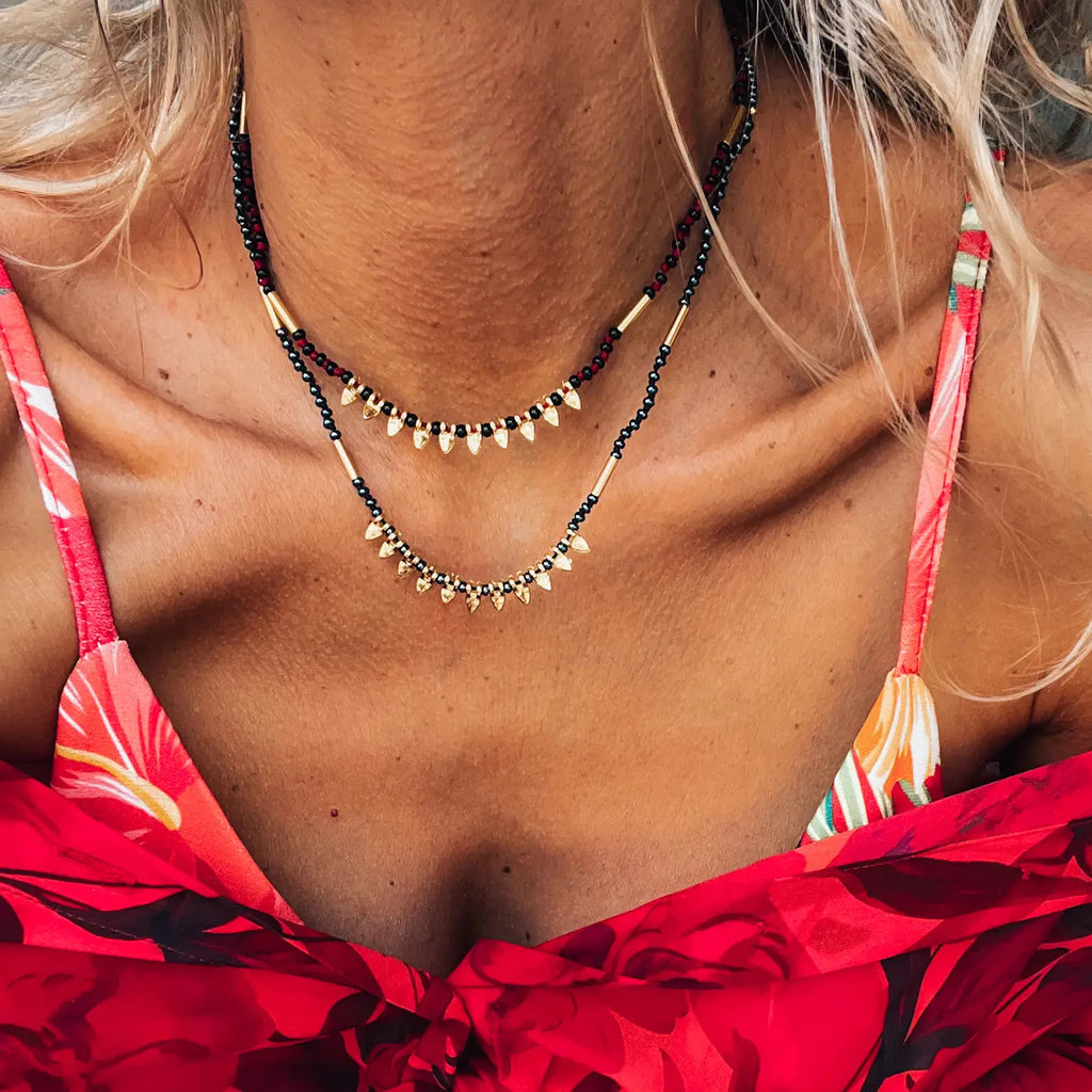 Delicate Handknotted Necklaces with Beads - Preorder Now