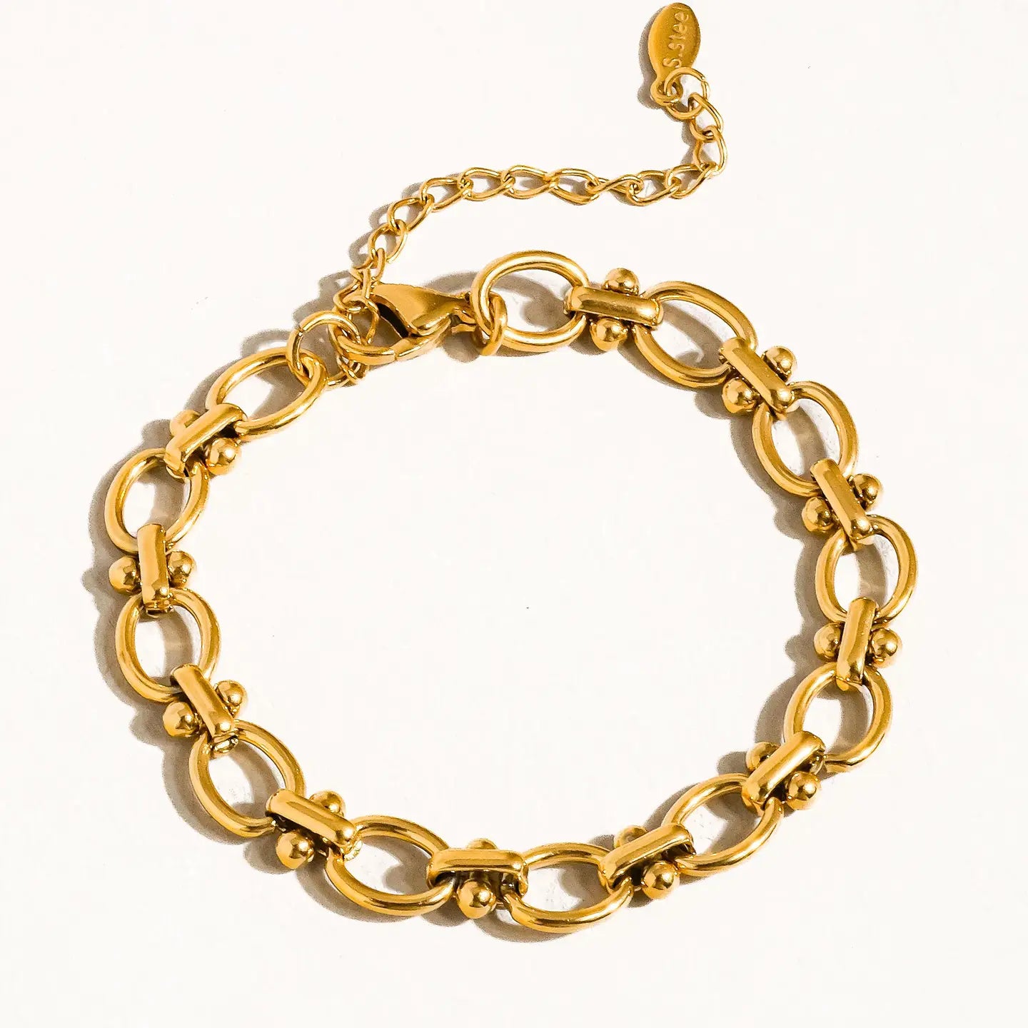 Dawson 18K Gold Non-Tarnish Braided Chain Bracelet - Preorder Now