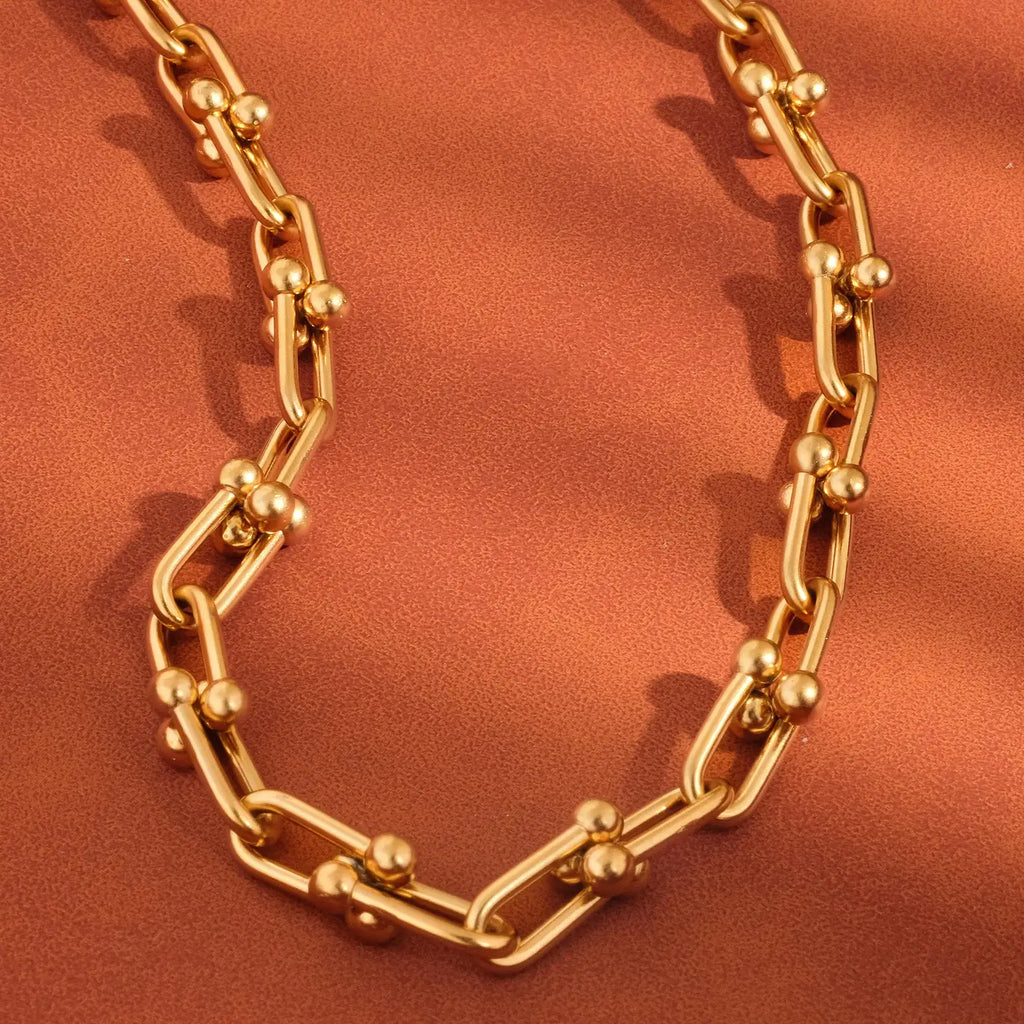 Denise 18K Gold Non-Tarnish Bold Chain Necklace - Preorder Now