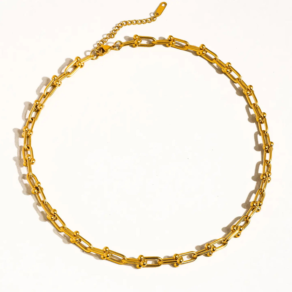 Denise 18K Gold Non-Tarnish Bold Chain Necklace - Preorder Now