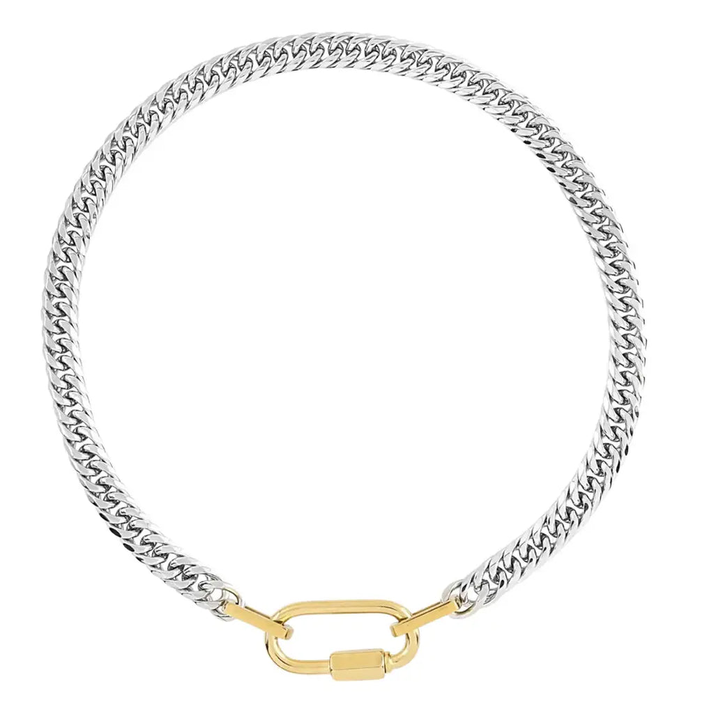 Evil Eye Carabiner 2 in 1 Three Stand Necklace - Preorder Now