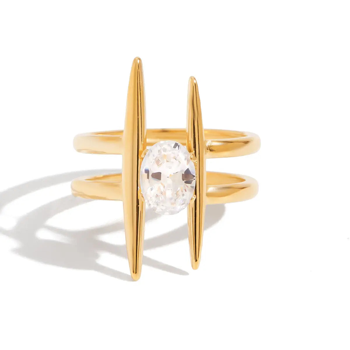 Geometric Solitaire Ring Waterproof - Preorder Now