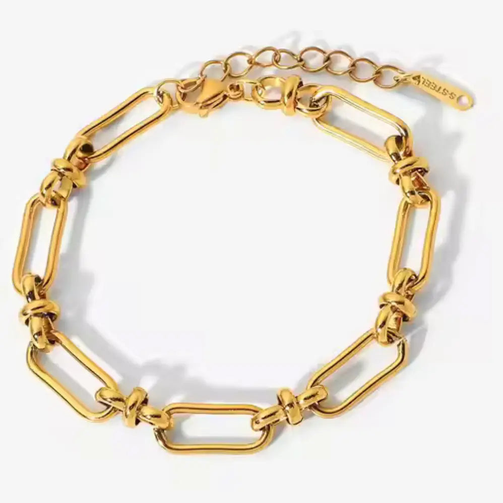 Classic Knuckle 18K Gold Chain Bracelet - Preorder Now