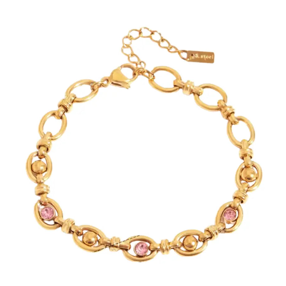 Bracelet Rosa in Pink and Gold - Preorder Now