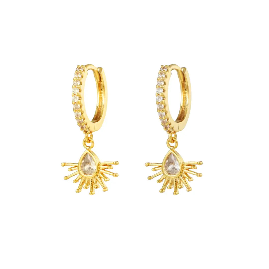 Sky Celestial Earrings in Gold - Preorder Now